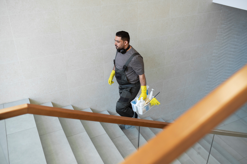 Stairwell Cleaning